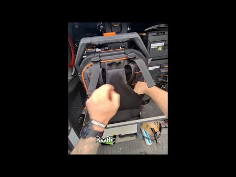 Convert your Klein Rolling Tool Backpack into a bag in just a minute!