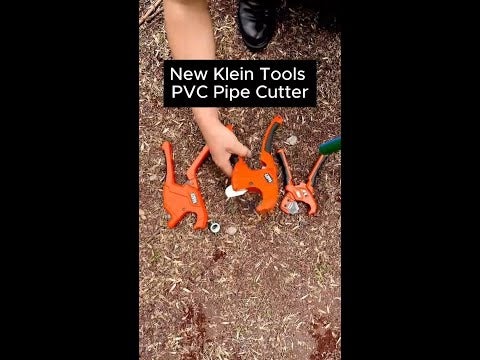 Klein Tools PVC Pipe Cutter now available from CEF!  Product code: 50063