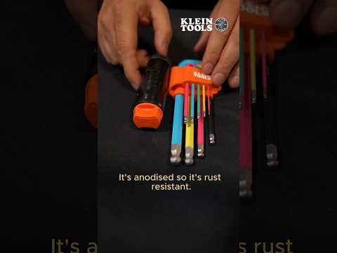 9 hex keys and 1 T-handle: saving you time and space in your tool bag 👍