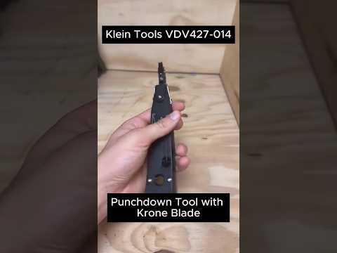 VDV427-014 Punchdown Tool with Krone Blade for data installations