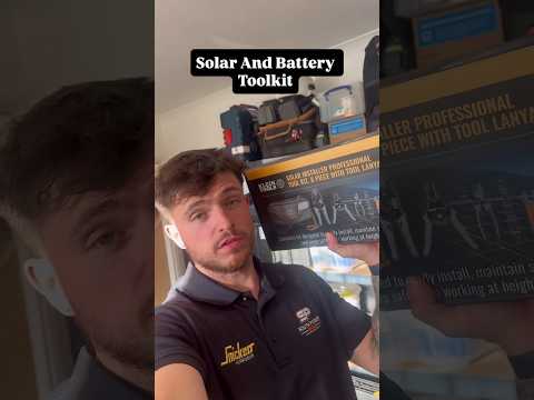 What's in your solar and battery toolkit? By @jimbotheelectrician