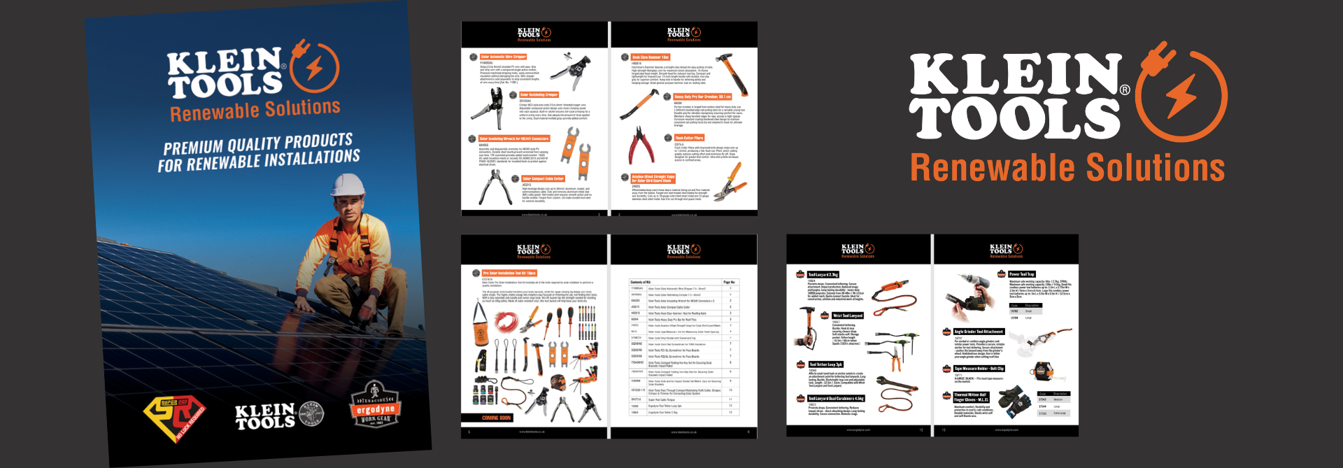 Klein Tools UK Renewables Renewable Product Range Renewable Solutions