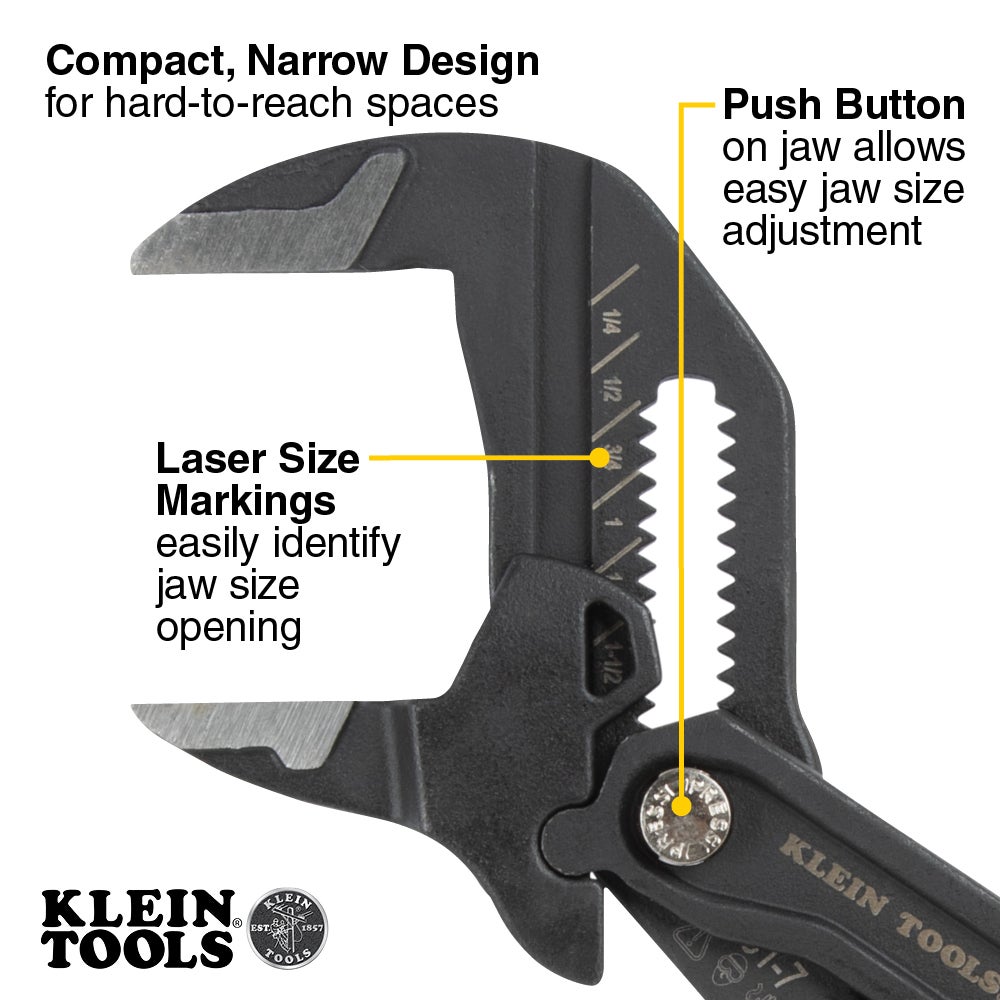 Klein Tools Compact Pliers Wrench