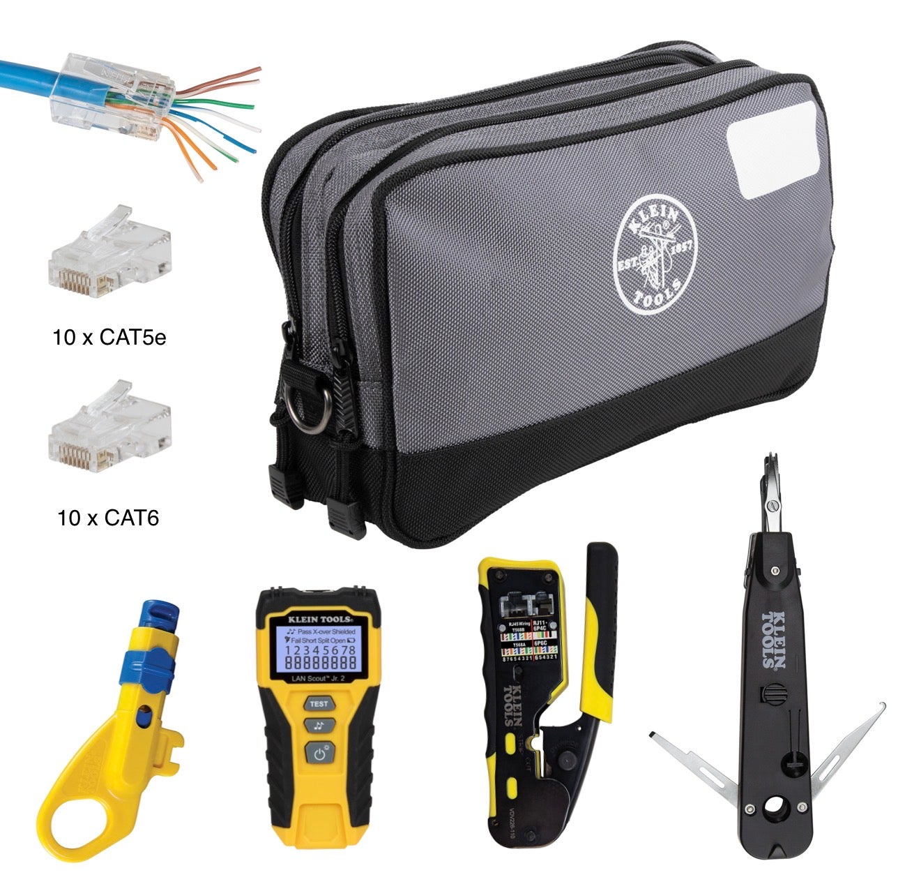 Klein Tools KTDTK1 Data Installation Tool Kit for data installers, electricians looking for tools for data installations