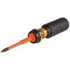 32287 Flip-Blade Insulated Screwdriver, 2-in-1, Square Bit No. 1 and No. 2 Image