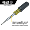 32559 Multi-Bit Screwdriver / Nut Driver, 6-in-1, Extended Reach, Ph., Sl. Image 1