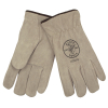 40014 Lined Driver's Gloves, Suede Cowhide, Large Image