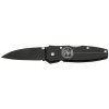 44000BLK Black Lightweight Lockback Knife 5.7 cm Drop Point Blade Image