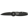 44001BLK Lightweight Lockback Knife, 6.4 cm Drop Point Blade, Black Handle Image