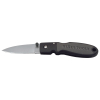44002 Lightweight Lockback Knife, 6 cm Drop Point Blade, Black Handle Image
