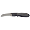 44004 Lightweight Lockback Knife, 6.4 cm Sheepfoot Blade, Black Handle Image