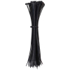 450210 Cable Ties, Zip Ties, 23 kg Tensile Strength, 28 cm, Black Image