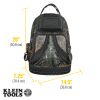 55421BP14CAMO Tradesman Pro™ Tool Bag Backpack, 39 Pockets, Camo, 36.8 cm Image 4