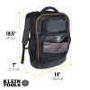 55439BPTB Tradesman Pro™ Laptop Backpack / Tool Bag, 25 Pockets, Black Polyester Image 2