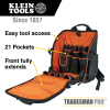 55482 Tradesman Pro™ Tool Station Tool Bag Backpack, 21 Pockets, 43.8 cm Image 1