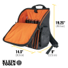 55482 Tradesman Pro™ Tool Station Tool Bag Backpack, 21 Pockets, 43.8 cm Image 2