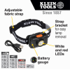 56414 Rechargeable 2-Colour LED Headlamp with Adjustable Strap Image 1