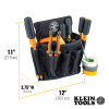 5710XL Electrician's Padded Tool Belt/Pouch Combo, 27-Pocket, 4-Piece, XL Image 1