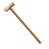 5HCH01 Copper Hammer - Wooden Handle - 0.5 kg. Image
