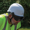 VISORGRAY Safety Helmet Visor, Grey Tinted Image 3