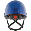 60148 Safety Helmet, Non-Vented, Class E with Rechargeable Headlamp, Blue Image 7