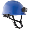 60148 Safety Helmet, Non-Vented, Class E with Rechargeable Headlamp, Blue Image 5