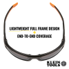 60164 Professional Safety Glasses, Full Frame, Grey Lens Image 3