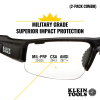 60173 PRO Safety Glasses, Semi-Frame, Combo Pack Image 1