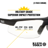 60174 Standard Safety Glasses, Semi-Frame, Combo Pack Image 1