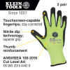 60198 Work Gloves, Cut Level 4, Touchscreen, X-Large, 2-Pairs Image 1