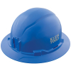 60249 Hard Hat, Non-Vented, Full Brim Style, Blue Image
