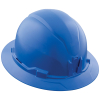 60249 Hard Hat, Non-Vented, Full Brim Style, Blue Image 4