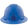 60249 Hard Hat, Non-Vented, Full Brim Style, Blue Image 6