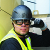 60517 Safety Helmet, Premium KARBN™ Pattern, Vented, Class C, Headlamp Image 7