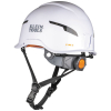 60564 Safety Helmet, Type-2, Non-Vented Class E, White Image 8