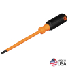 6826INS Insulated Screwdriver, 0.64 cm Cabinet Tip, 15.2 cm Shank Image