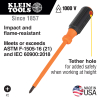 6834INS Insulated Screwdriver, No. 2 Phillips Tip, 10.2 cm Round Shank Image 1