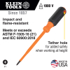 6856INS Insulated Screwdriver, No. 1 Phillips Tip, 15.2 cm Round Shank Image 1