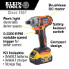 BAT20CD1 Battery-Operated Compact Impact Driver, 1/4” Hex Drive, Full Kit Image 1