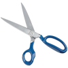 G212LRBLU Bent Trimmer with Large Ring, Coated Handles, 318 mm Image 1