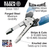 K12054 Klein-Kurve™ Heavy-Duty Wire Stripper 8-18 AWG Image 1