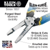 K12055 Klein-Kurve™ Heavy-Duty Wire Stripper 10-20 AWG Image 1