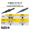 KTSB01 13-Step Drill Bit, 3/8-Inch Hex, Double Straight Flute, 0.3 to 1.3 cm Image 4
