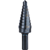 KTSB03 9-Step Drill Bit, 3/8-Inch Hex, Double Straight Flute, 0.6 to 1.9 cm Image