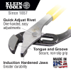 D50210TT Pump Pliers, 286 mm, with Tether Ring Image 1