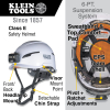 60525 Safety Helmet, Type-2, Non-Vented Class E with Rechargeable Headlamp Image 1