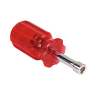 SS8 1/4'' Stubby Nut Driver 38 mm Hollow Shaft Image 4