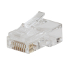 VDV826703 Pass-Thru™ Modular Data Plug - RJ45-CAT6, 50-Pk Image