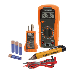69149P Test Kit with Multimeter, Non-Contact Volt Tester, Receptacle Tester Image 