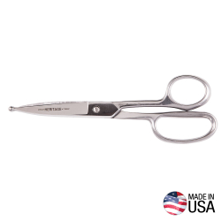 G758BP Straight Stainless Trimmer w/Ball Point, 8-Inch Image 
